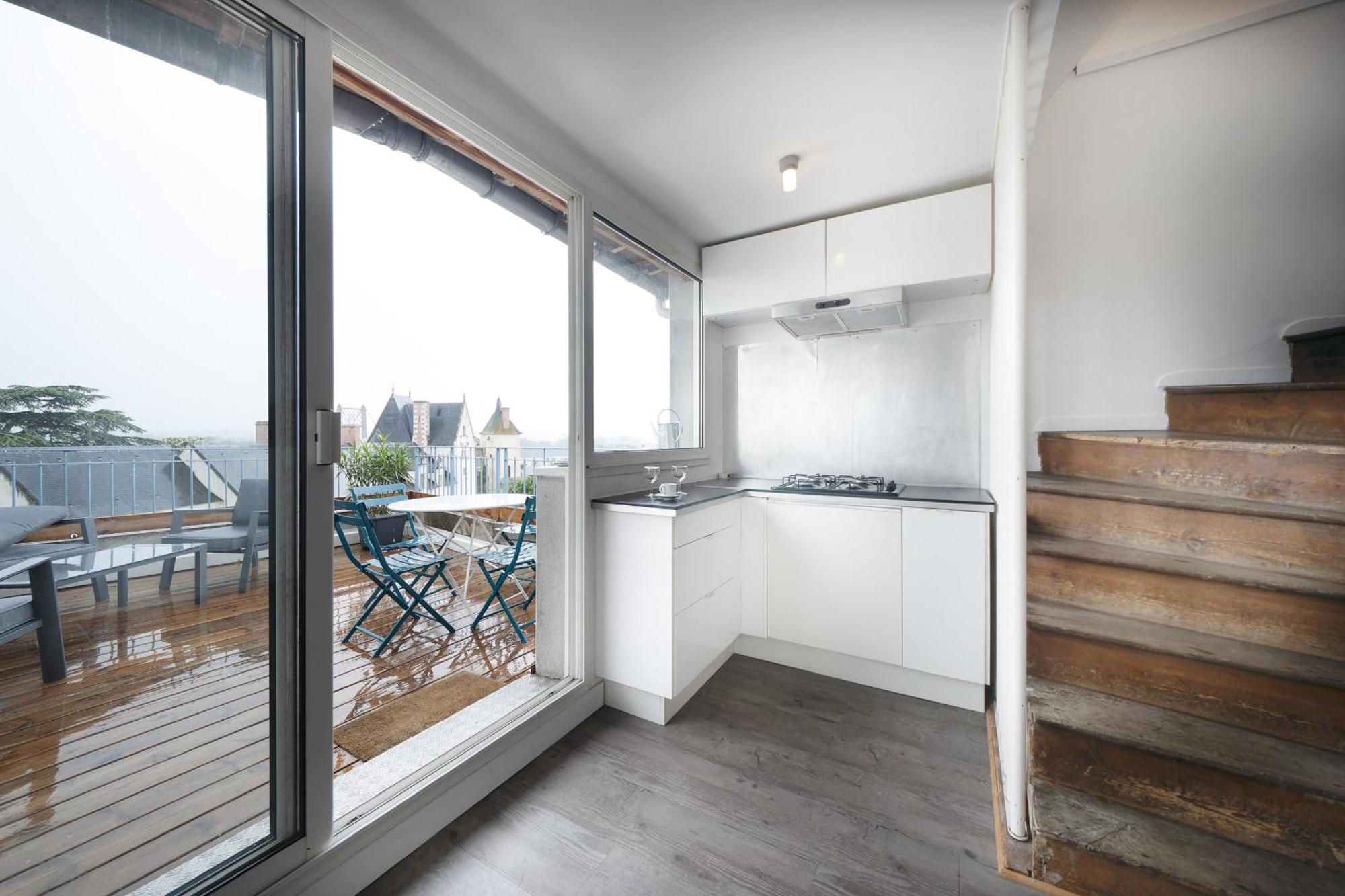 Apartment Grand Terrasse Vue Loire Et Chateau D'ancenis *